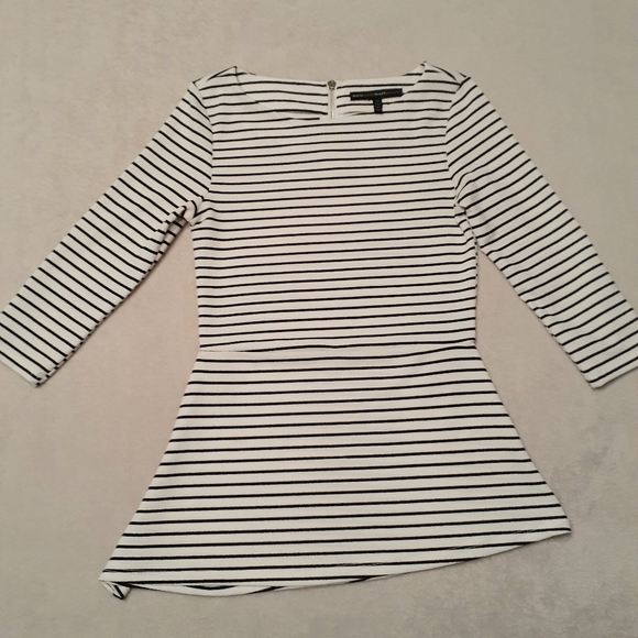 White House Black Market Tops - White House Black Market Striped Top